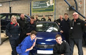 Car Transplants helps motor vehicle students at Reaseheath College