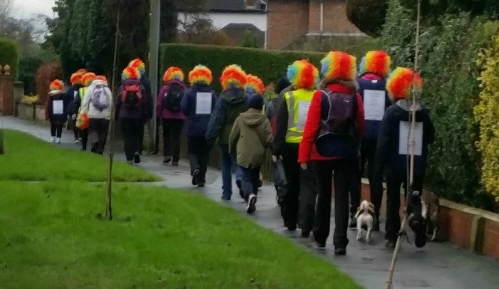 Stapeley Grange RSPCA walkers