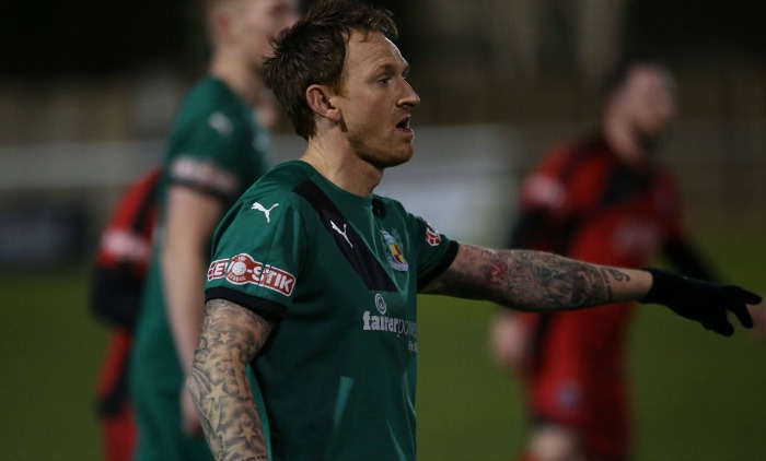 FA Cup win at Shepshed - Steve Jones, Nantwich Town v Bamber Bridge