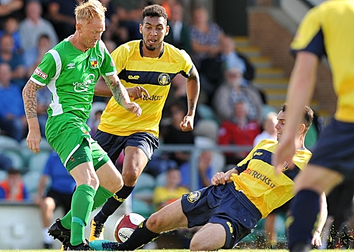 Steve Jones against Gainsborough Trinity