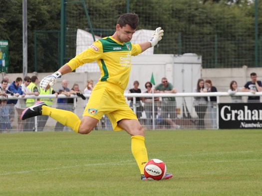 Steve Phillips, former Crewe Alex and new Nantwich Town keeper