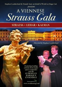 Strauss Poster, Vienna concert Crewe Lyceum