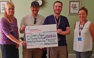 South Cheshire brothers walk 400 miles for Leighton Hospital dementia appeal