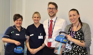 Charity funded suction devices helps Leighton Hospital patients