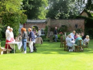 Summer sunshine at the Nantwich Museum Garden Party