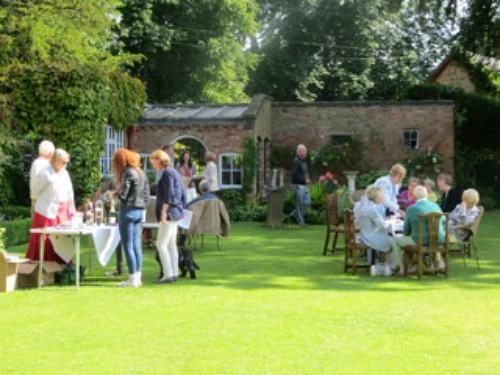 Summer sunshine at the Nantwich Museum Garden Party in 2014