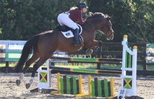 Nantwich showjumper wins at Derbyshire equestrian event