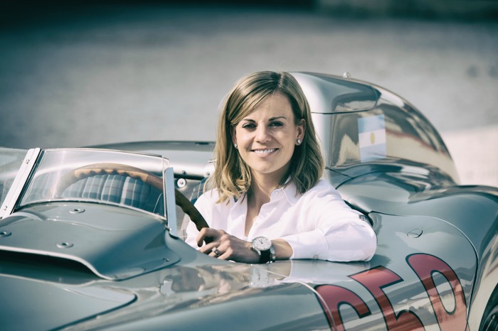 Susie Wolff racing driver at Crewe UTC