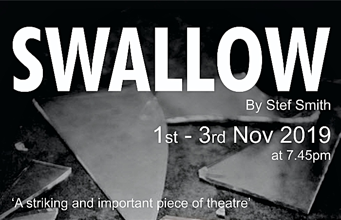 Swallow poster - Nantwich Players Studio