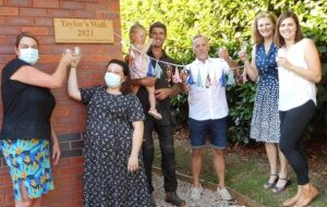 Nantwich care home opens “Taylor’s Walk” in honour of couple