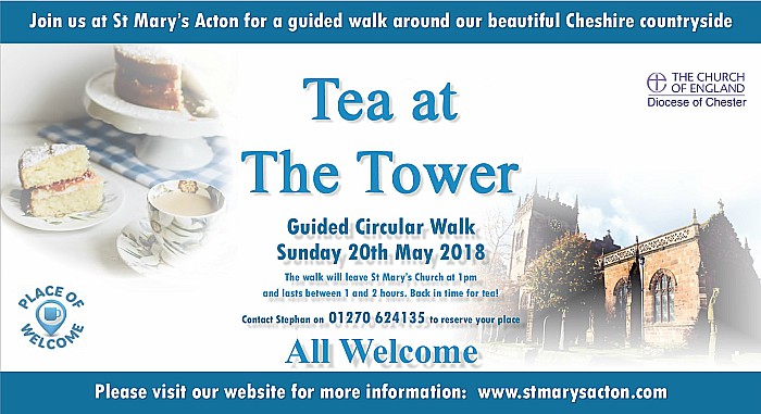 Tea at the Tower - guided circular walk