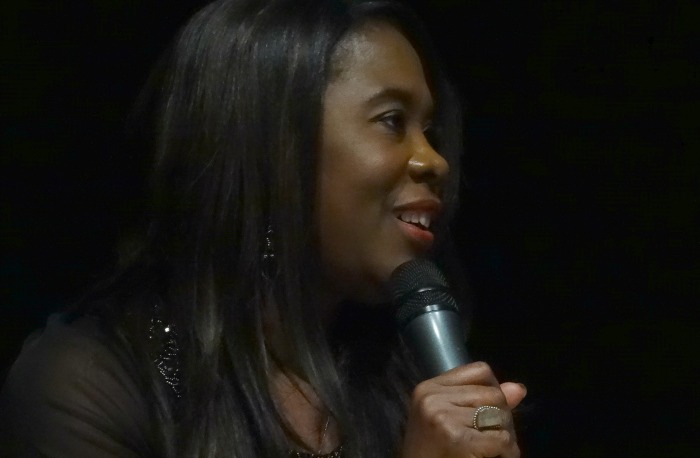 Tessa Sanderson in conversation with Rob Sproston (2)