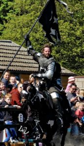 Family Festival - The Black Knight rides into battlePIC ROY GADSDEN
