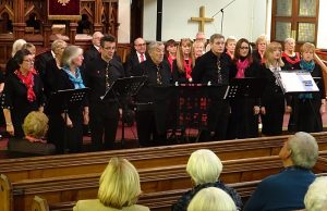 Wistaston Singers entertain Baptist Church crowd in Crewe