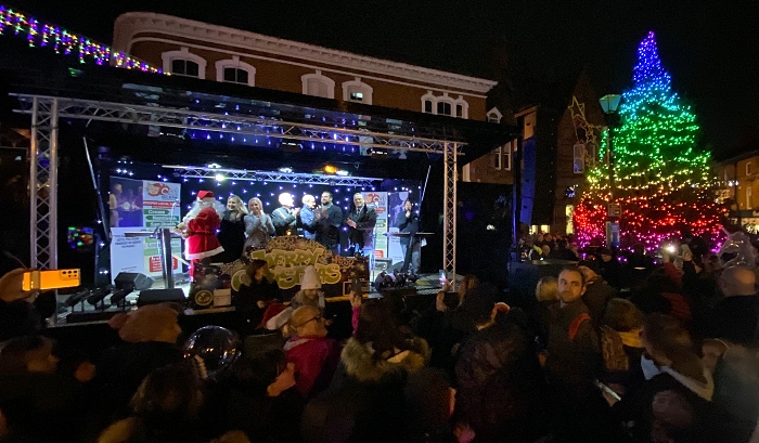 The Nantwich Christmas lights are turned on (2) (1)