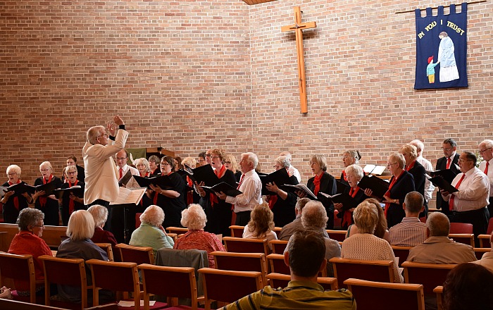 The Wistaston Singers perform at St Stephens Methodist Church