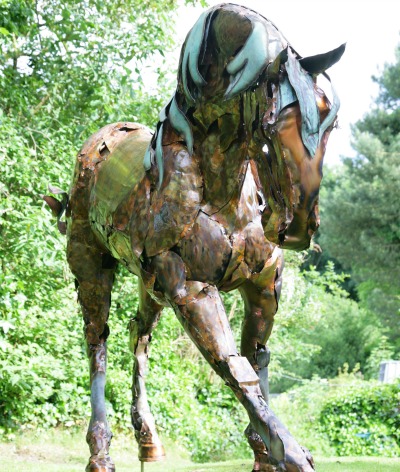 Tony Evans Horse Sculpture