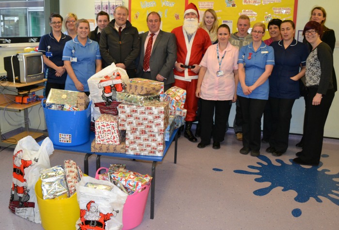 Toys donated to Leighton Hospital
