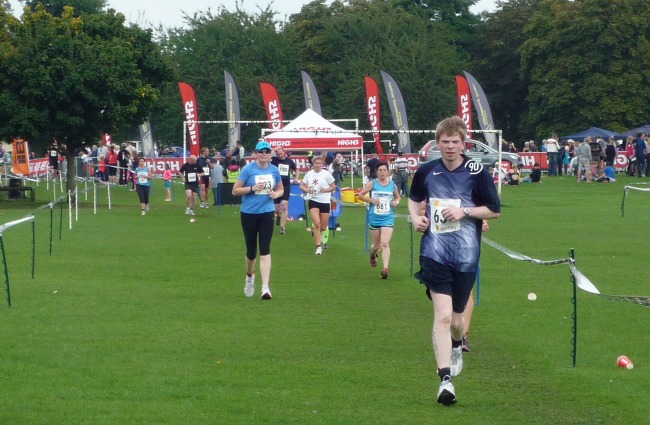 Cheshire Triathlon run - Barony Park