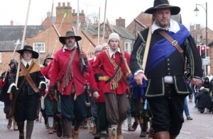 Troops march on Nantwich as thousands enjoy Holly Holy Day event