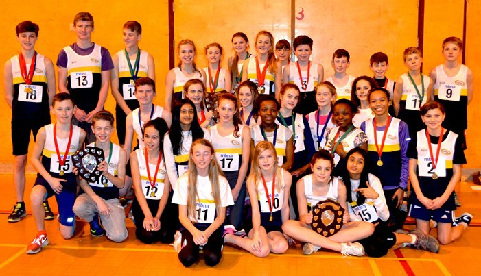 U15 and U13 boys and girls teams, Sportshall Finals