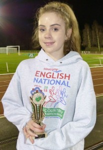 U15 girls Katelyn Mooney runner up North Staffs league