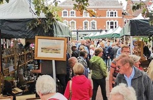 Second antiques market set for Nantwich town square