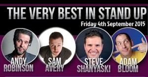 Nantwich Very Best in Stand Up lines up top acts for new season