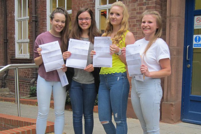 Victoria Lewis and Friends celebrating their success