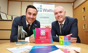 Nantwich firm Watts scoop hat-trick of industry awards