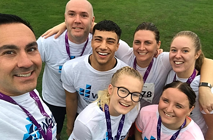 Watts staff on 10k run in Tatton Park