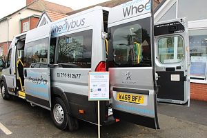 More than 100 attend Overwater Wheelybus officially launched