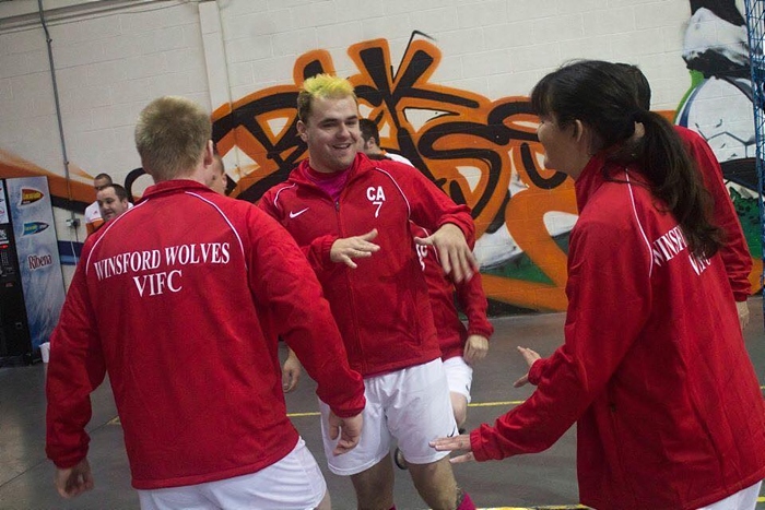 Winsford Wolves VIFC in action - red and white kit (2) (1)