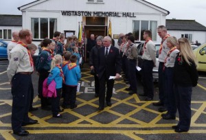 Wistaston villagers remember fallen heroes at Memorial Hall service