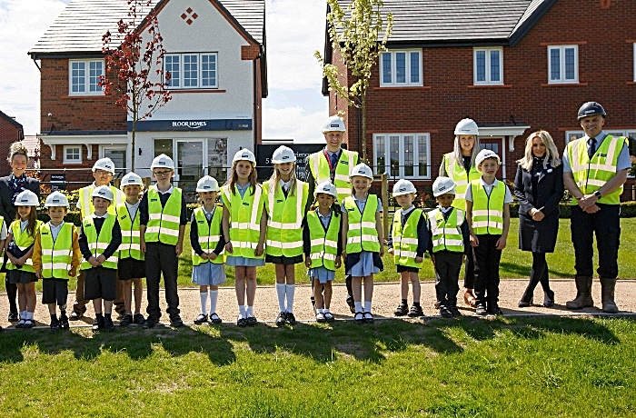 Wistaston Church Lane Academy pupils at Bloor Homes Wistaston Brook development_2 (1)