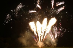 Hundreds of families enjoy Wistaston fireworks display