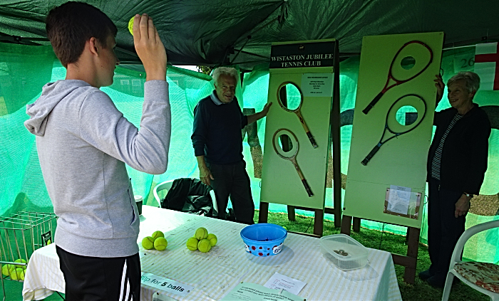 Wistaston Jubillee Tennis Club stall (1)