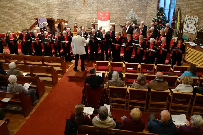 Wistaston Singers perform a Christmas Carol concert at St Stephens Methodist Church