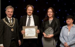 Salt Of The Earth award winners celebrate with Nantwich Mayor