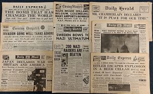 World War 2 newspapers