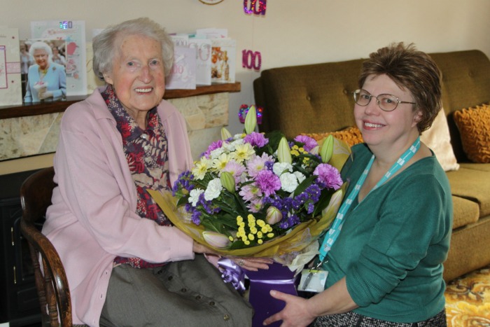 Wrenbury villager Jessie King celebrates 100th birthday