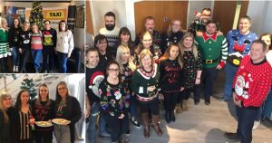 County Group staff spread Christmas cheer in aid of Donna Louise Hospice