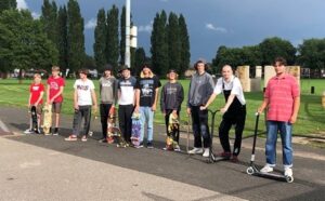 Youngsters call for new Barony skatepark in Nantwich backed by MP