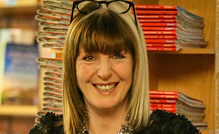 Yvette Fielding at Nantwich Bookshop & Coffee Lounge (1)