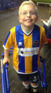 Zac Harris, Shrewsbury Town fan, life-changing operation