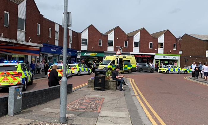 accident on swine market in nantwich