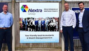 Alextra Group renew sponsorship support for Nantwich Town