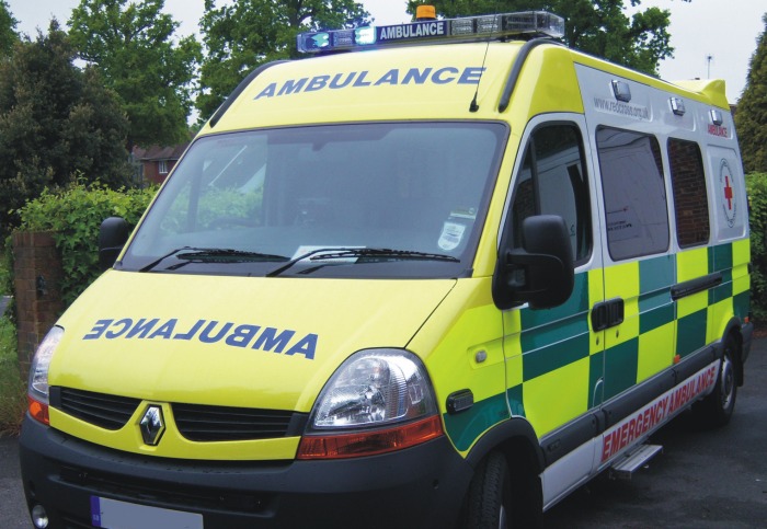 Ambulance - trapped - man trapped (creative commons licence)