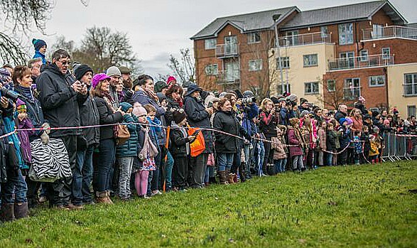 lost ring - battle of nantwich onlookers mill island