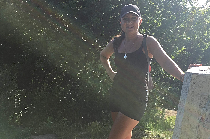 Becky trains for 65km Peak District challenge